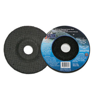 25 PK Depressed Center Type 27 Zirconia Grinding Wheels for Stainless Steel - Hubless. 4.5" x 1/4" x 7/8" - 24 Grit