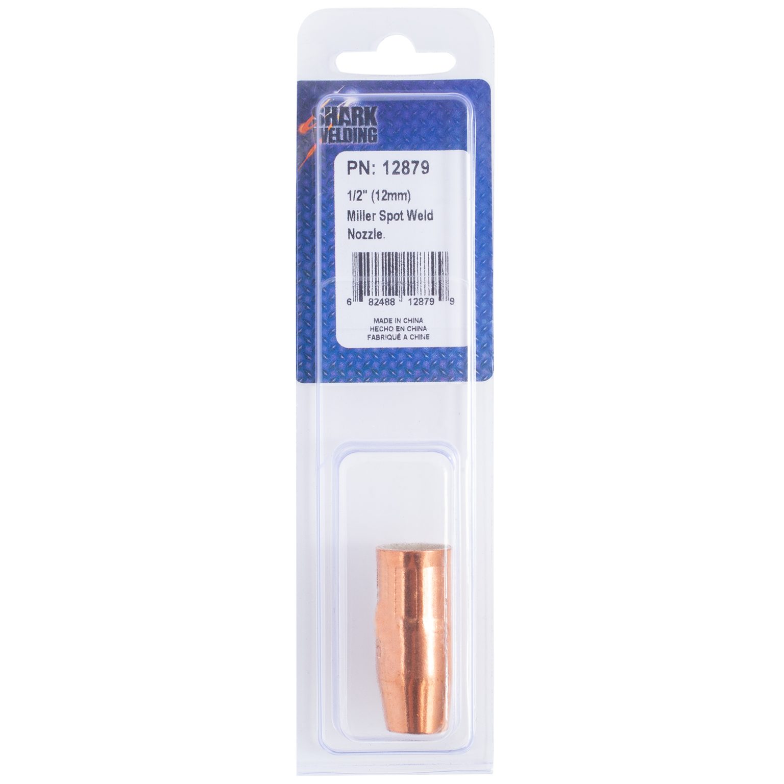 Spot Weld Nozzle MillerMatic 1/2" (12mm) Bore (185M25 Torch