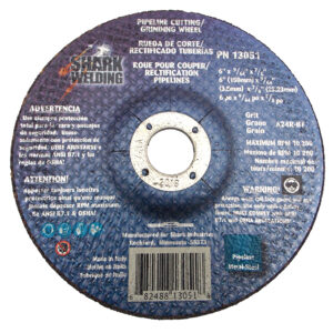 5 PK | Cut-off/Light Grinding Wheel - Type 27 for Pipeline. 6" x 1/8" x 7/8"