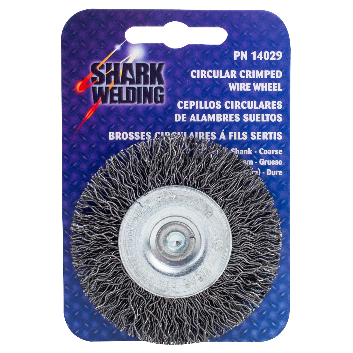 Shark 14026 0.5-inch Wire Acid Brush, 3-Pack