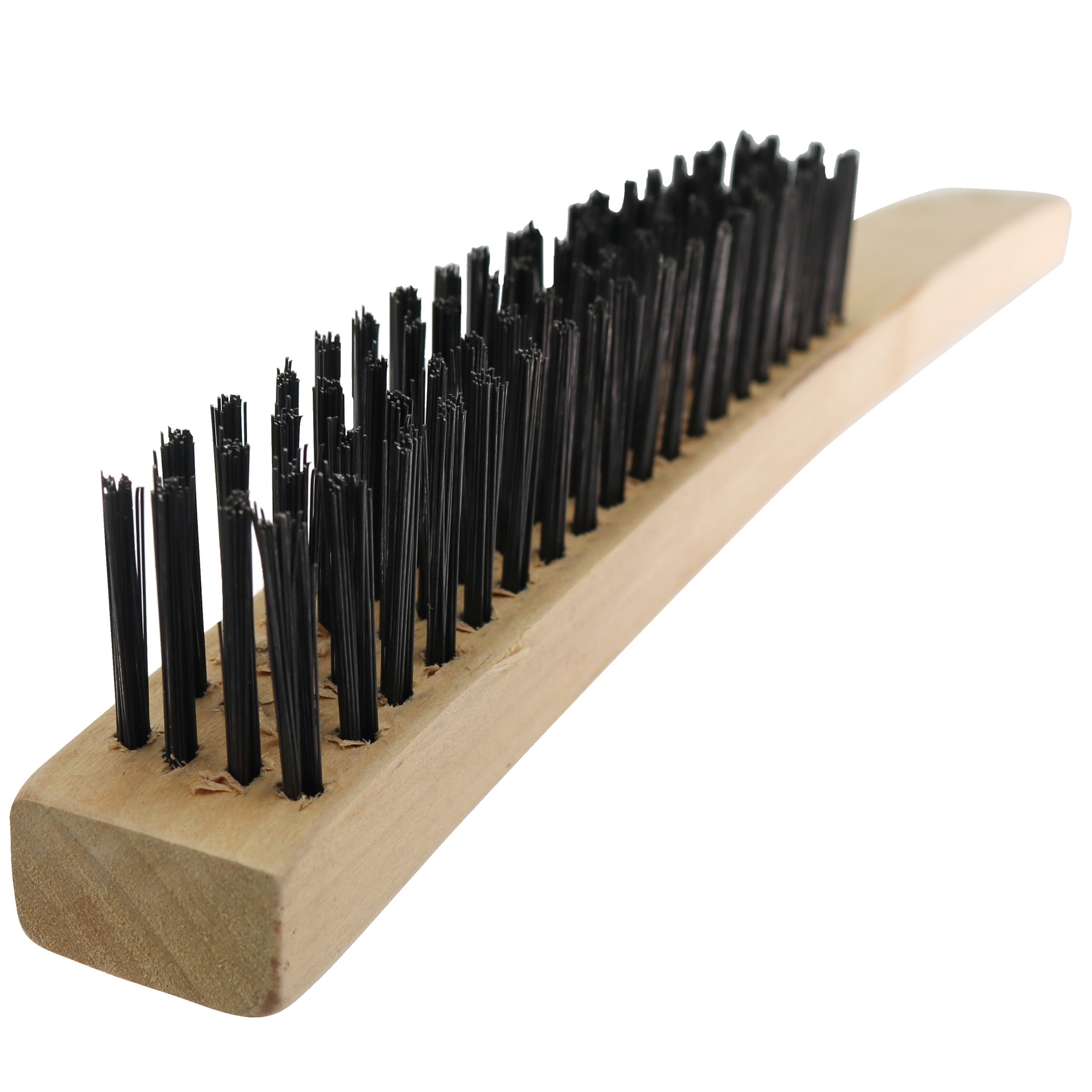 Carbon Steel Scratch Brush Long Handled Bow Shaped 10 1/2" length. 4