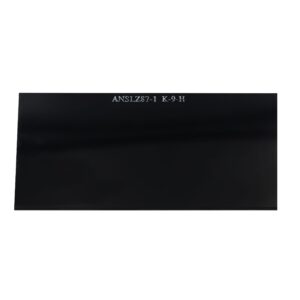 2" x 4 1/4" - Glass Replacement Welding Helmet Lens #9