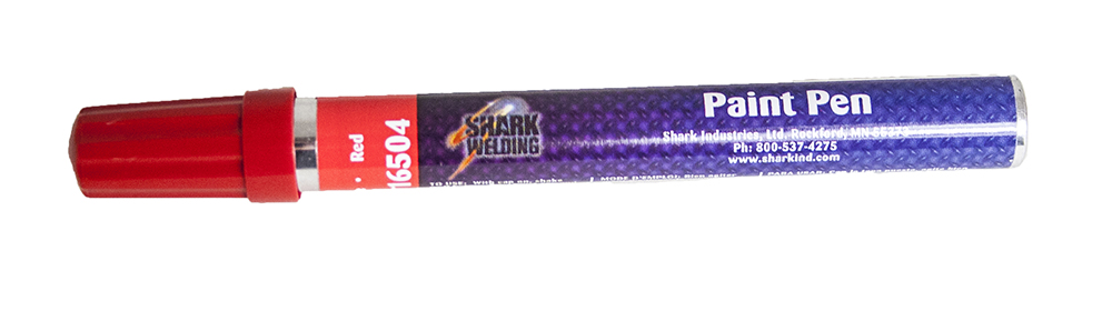 Shark - Paint Pen (Red) in Clamshell Packaging