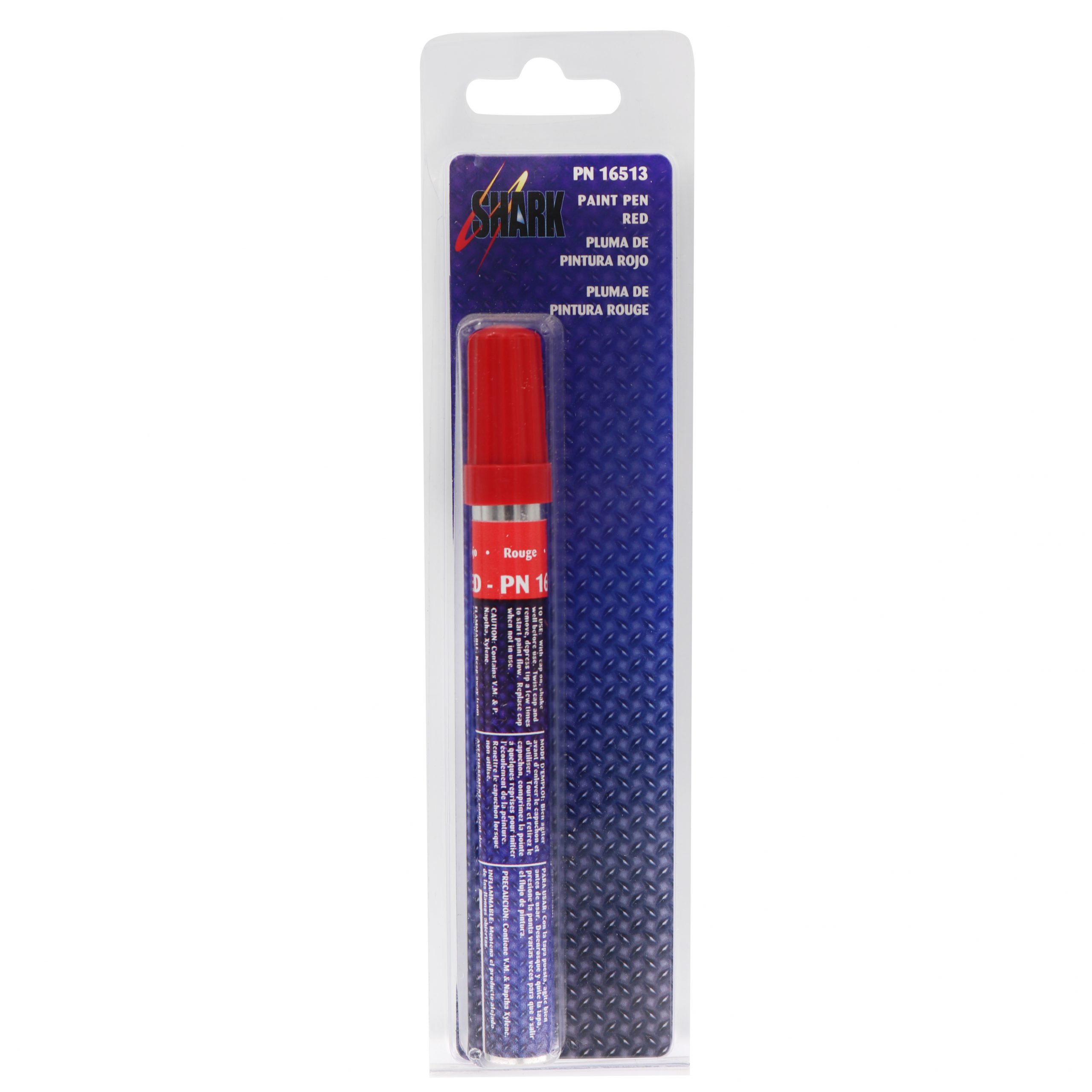 Paint Pen (Red) in Clamshell Packaging - Shark Industries