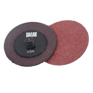 25 PK Mini Grinding Discs with Twist-to-lock Backing System - 2" Cloth Backed Aluminum Oxide - 36 Grit