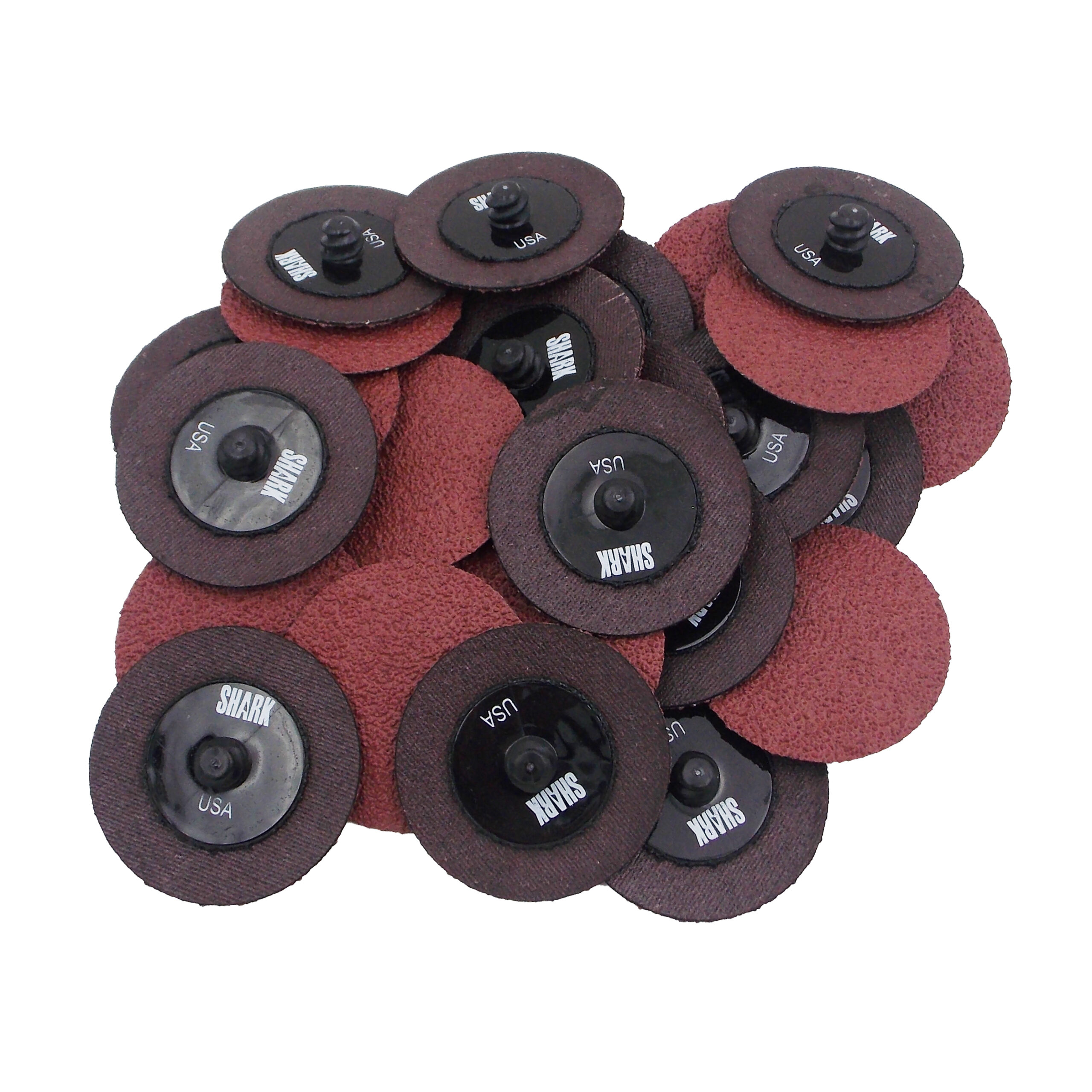 25 PK | 2" Mini Grinding Discs - Cloth Backed Aluminum Oxide - 36 Grit - Image 2
