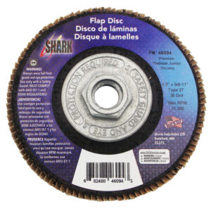 1 PK | Flap Disc - Type 27 - Jumbo Zirconia (Premium) - 4.5" x 5/8"-11 - 36 Grit