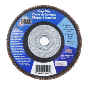 1 PK | Flap Disc - Type 27 - Jumbo Zirconia (Premium) - 4.5" x 5/8"-11 - 40 Grit