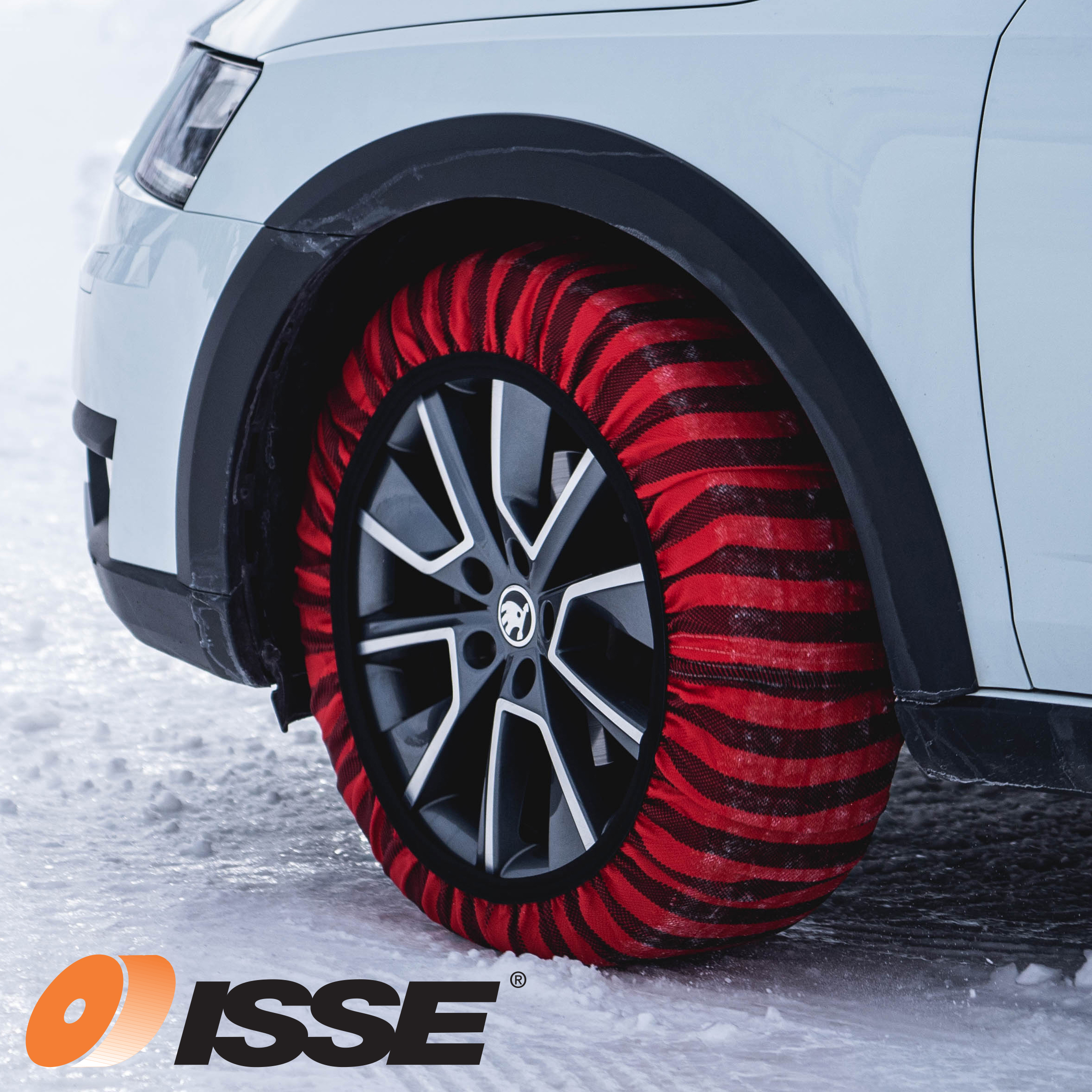 Chaussettes neige ISSE - SUPER - Taille 62 (225/45R17)