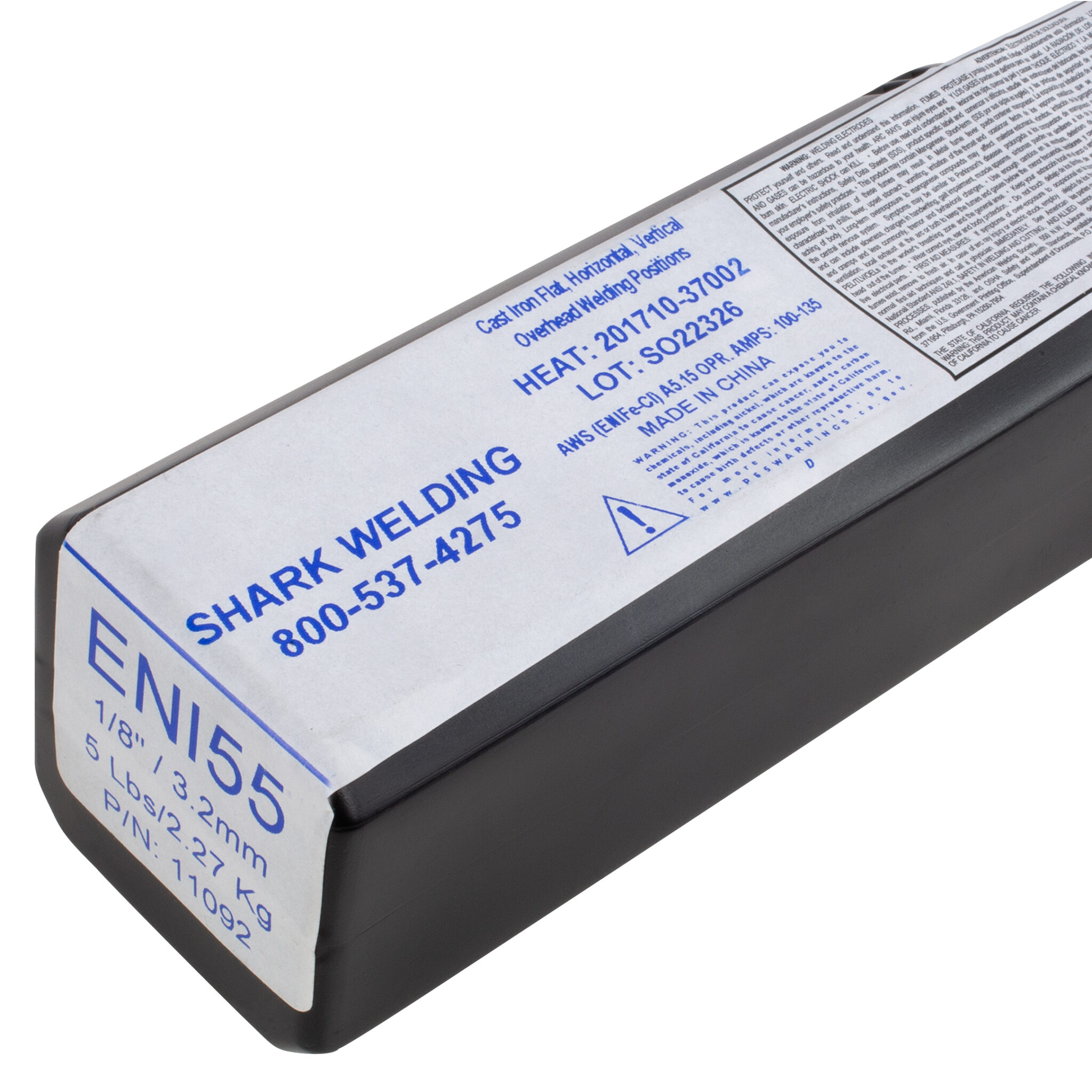 55 Nickel Cast Iron Electrode with the most versatility for non