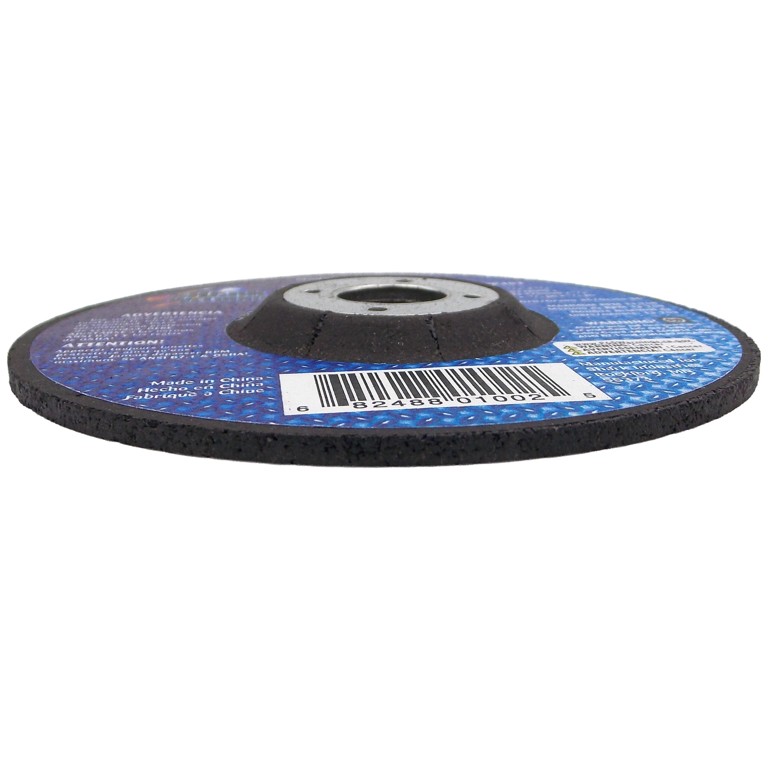 5 PK | Depressed Center Type 27 Grinding Wheels - Hubless. 4" x 1/8" x 5/8" - 36 Grit - Image 2