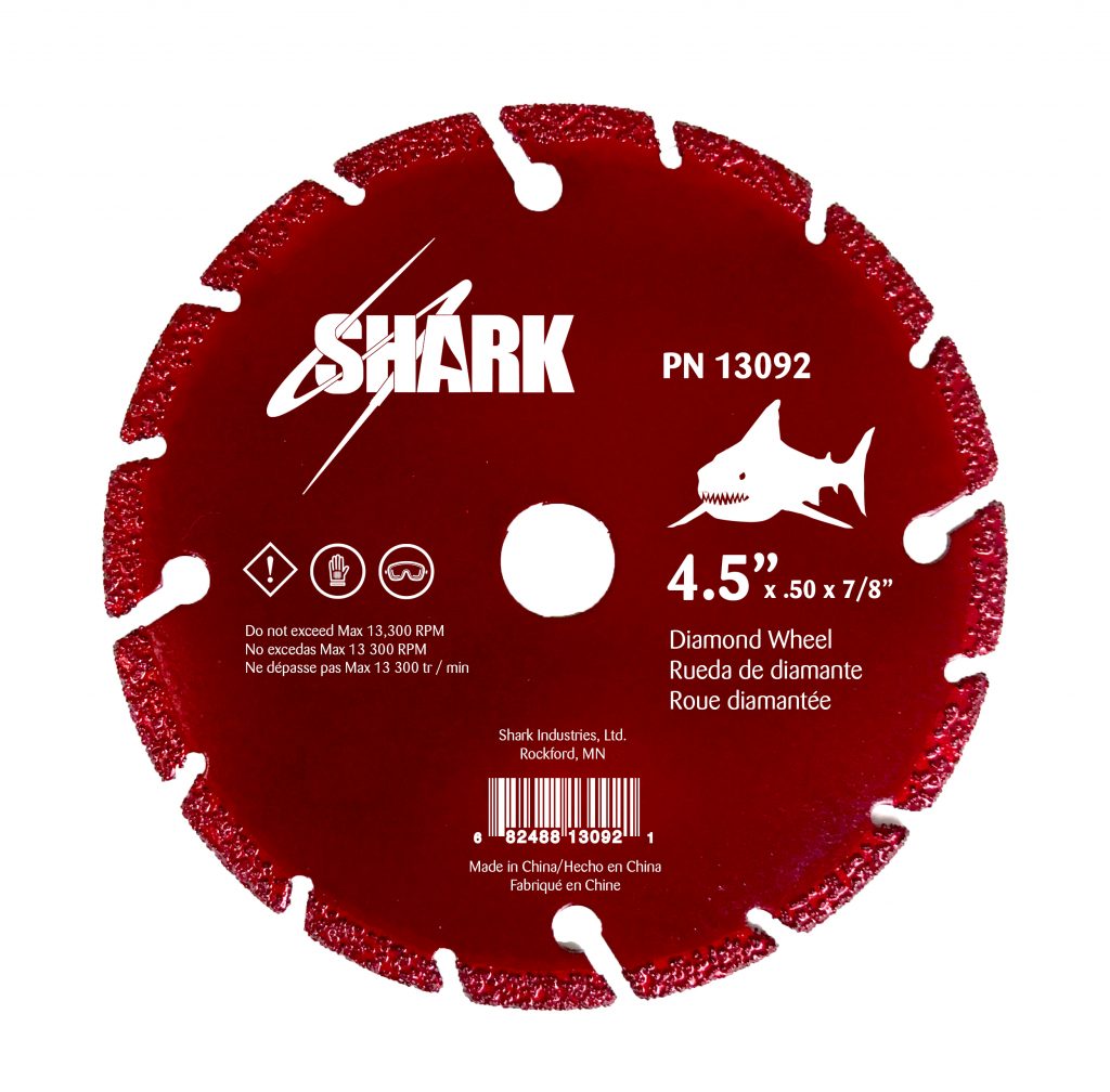 LIMITED STOCK! CutOff Wheel Diamond Edge 4.5" x .050 x 7/8