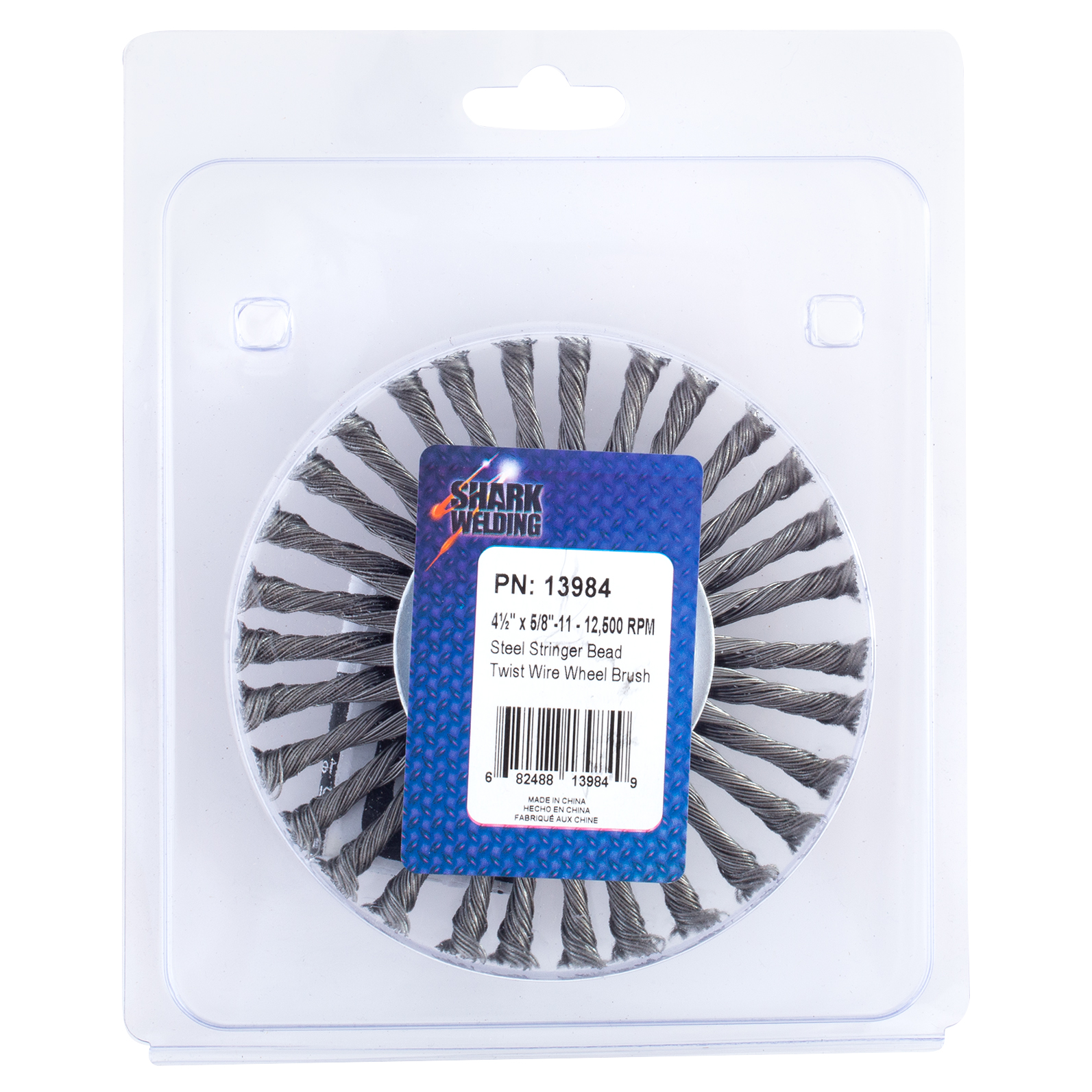 Stringer Bead Twist Wire Brush 4.5