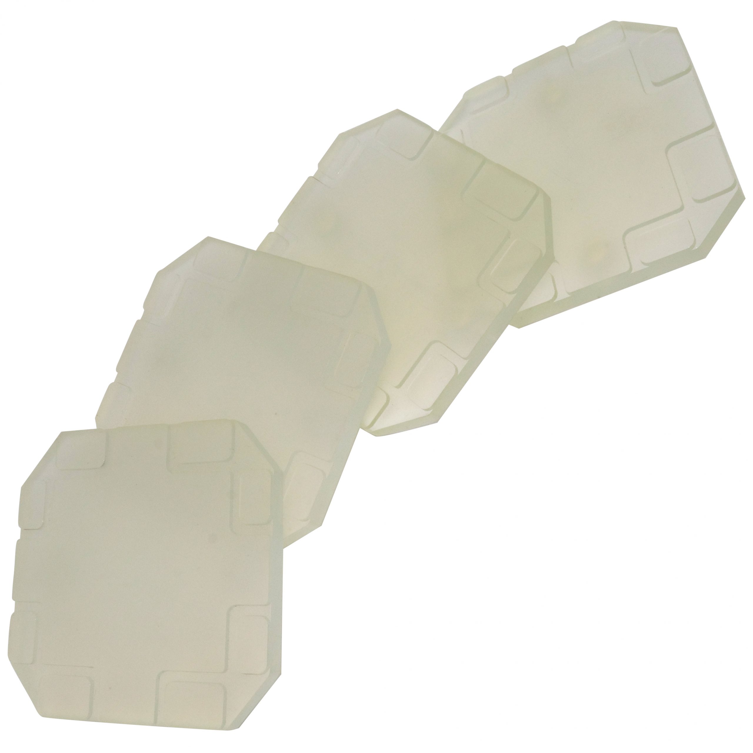 Shark - 51671 - Lift Pad Rubber Block Molded 6x4 3/4x6in. - (Pack of 4)