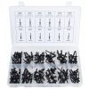 115 Piece Black Nylon Blind Pop Rivet Assortment in 12 Compartments - Image 4