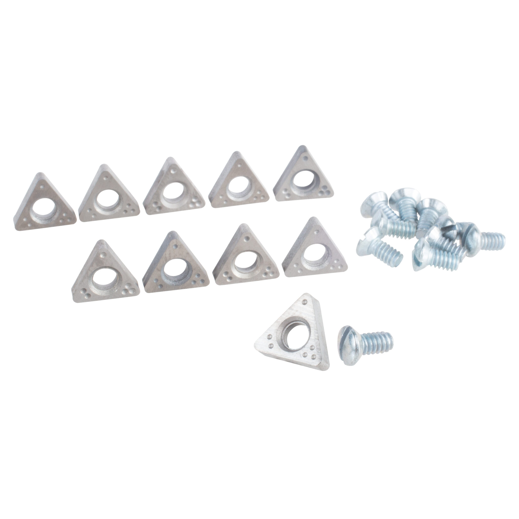 10 PK Ammco Style Negative Rake Bits for Disc/Drum Brake Lathes