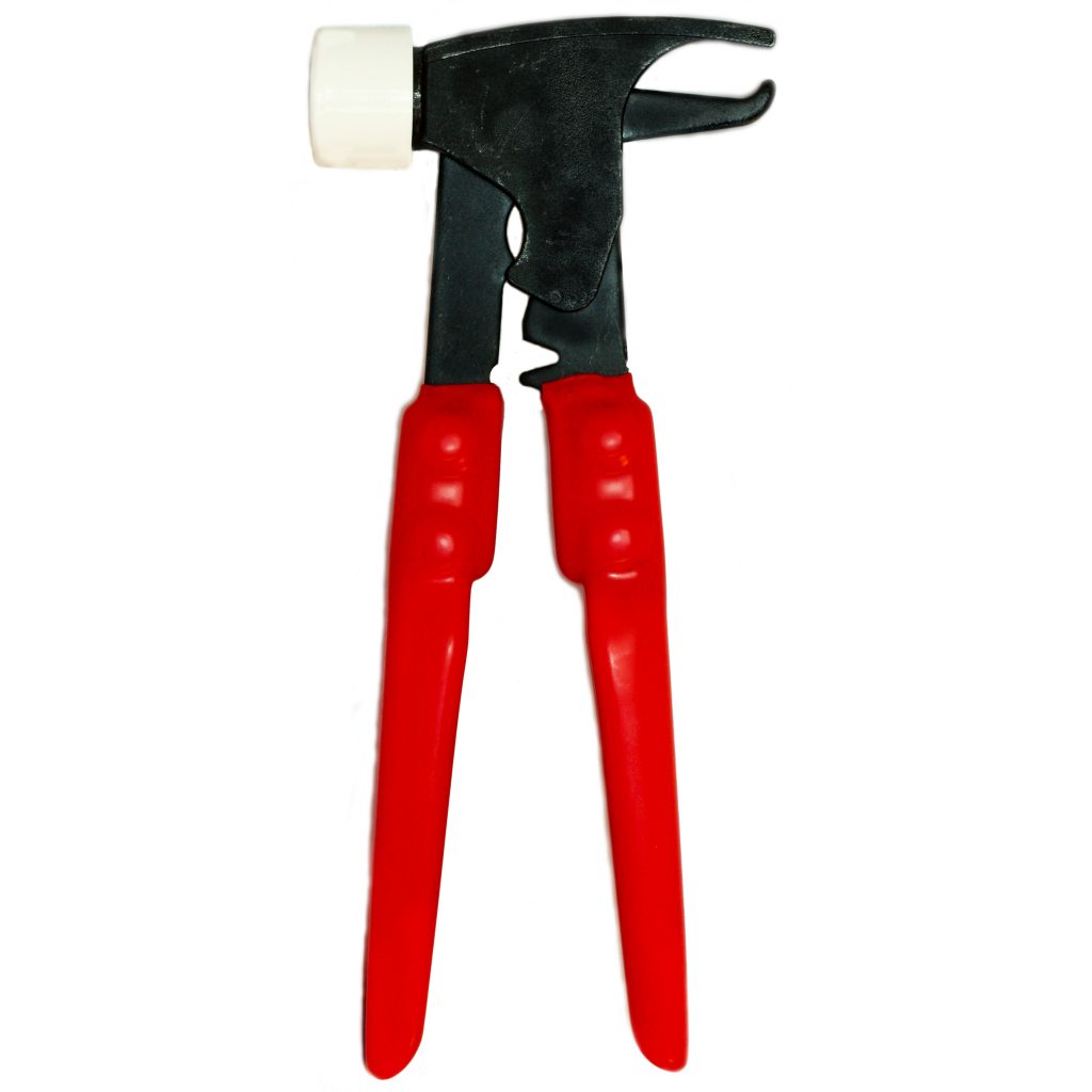 Heavy Duty Wheel Weight Plier Hammer Shark Industries