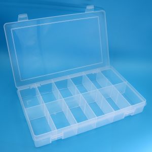 24-Compartment Clear Box