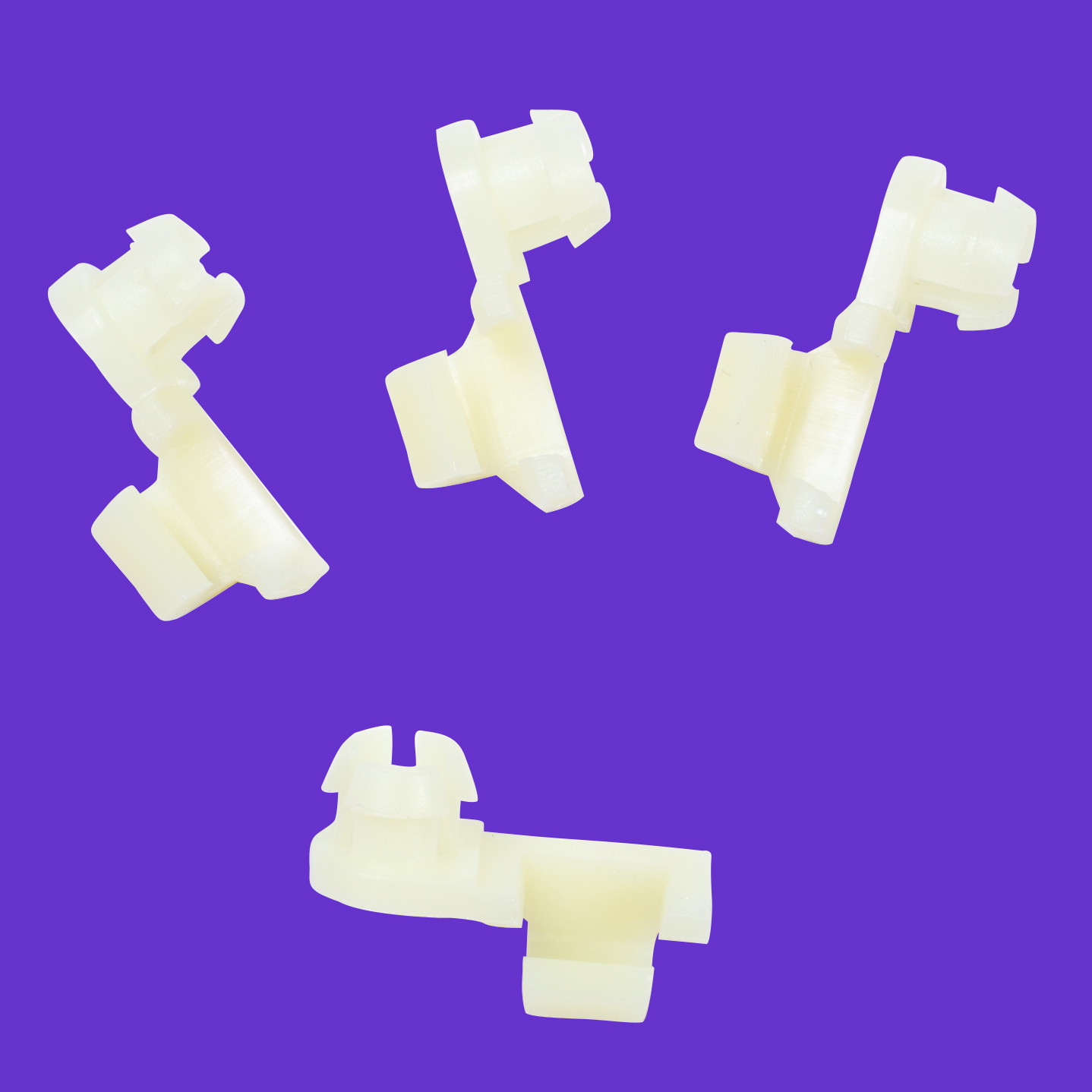 10 PK Tailgate Rod Clips Shark Industries