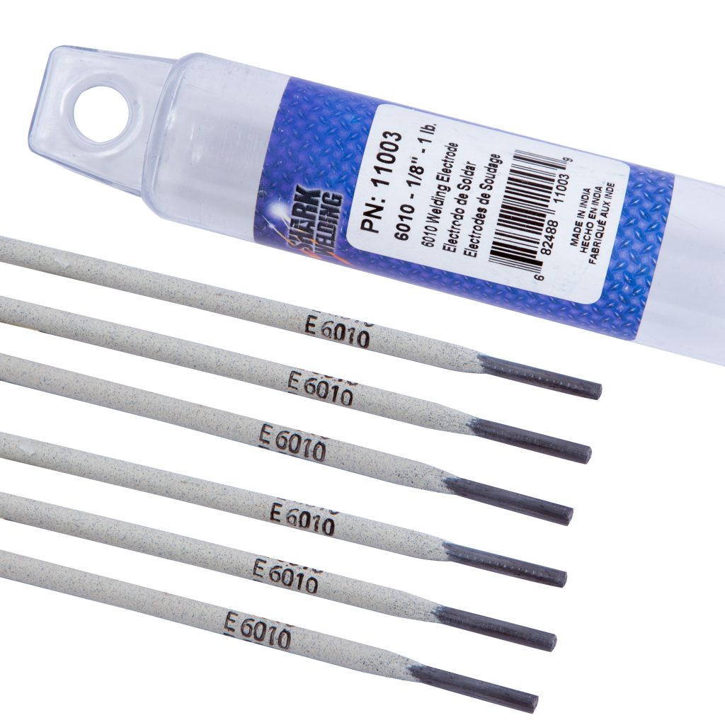 E6010 All purpose mild steel welding rod1/8" 1 lb. Shark Industries