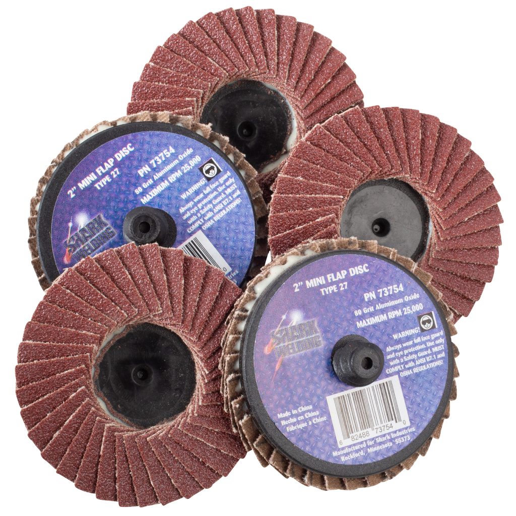 5 PK | Mini Flap Disc - Type 27 - Aluminum Oxide - 2