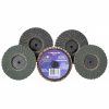 5 PK | Mini Flap Disc - Type 27 - Zirconia - 2" - 120 Grit - Image 4