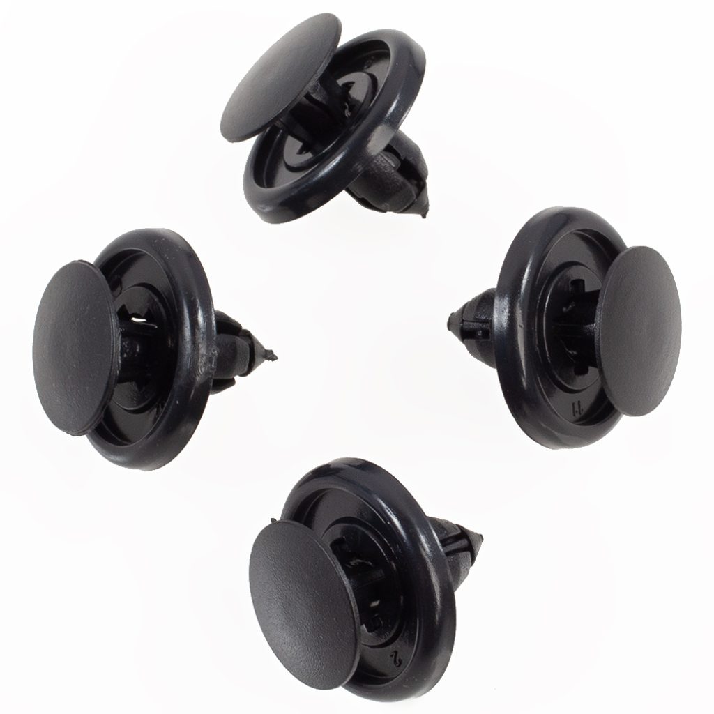 50 Pcs Black Nylon Fender Liner Clips For Toyota Lexus Scion - 90467-07166