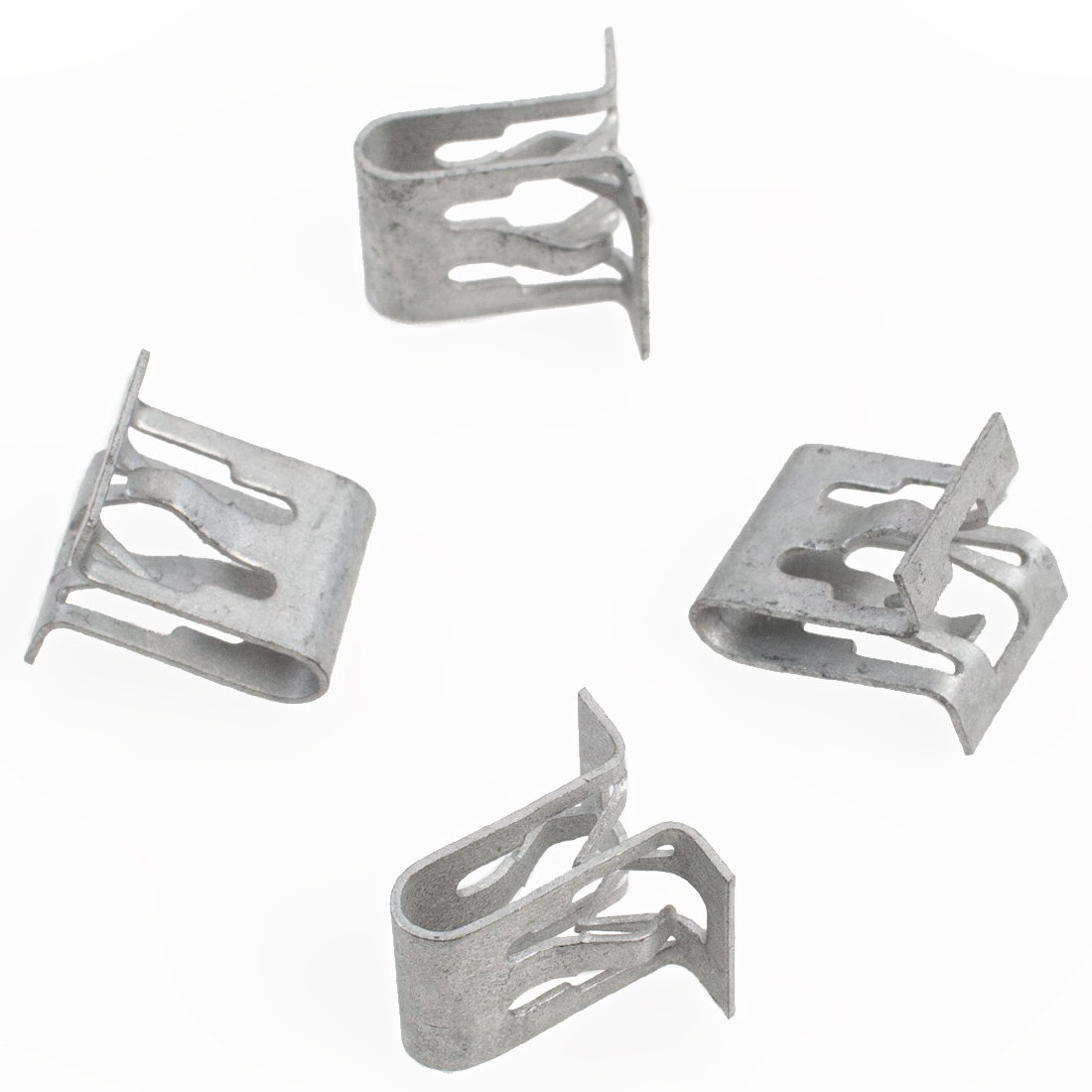 12pc Metal Fastener Clips For GM Retainers – Windshield Trim & Moulding Clips