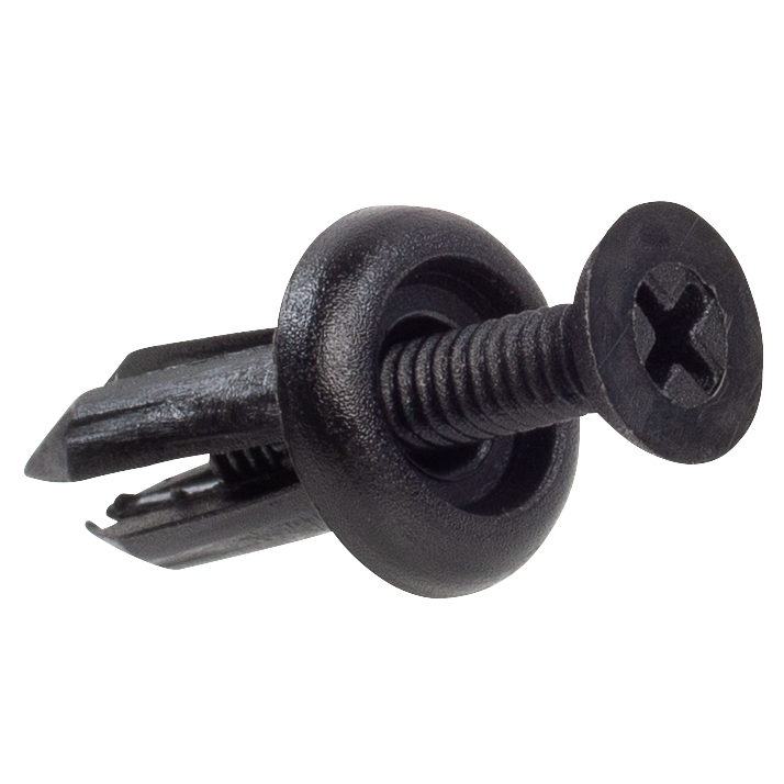 30-Pack Plastic Push Rivet Fastener Clips For Toyota Scion Bumper & Grill - 9mm Hole