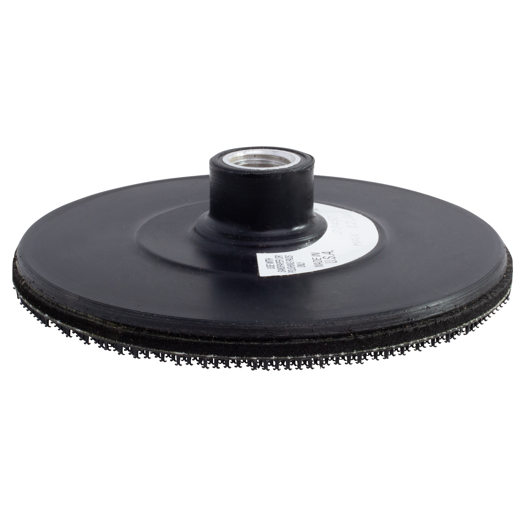 Drilax 5 Inch Hook And Loop Backing Pad For Angle Grinder – 5/8-11 Thread
