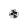 100 PK | Phillips Oval Head Tapping Screw 8 X 3/4 in. Chrome #6 Head - Image 3