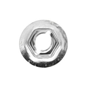 200 PK | Thread Cutting Nut - 1/4 in. Stud, 11/16 in. Washer Diameter