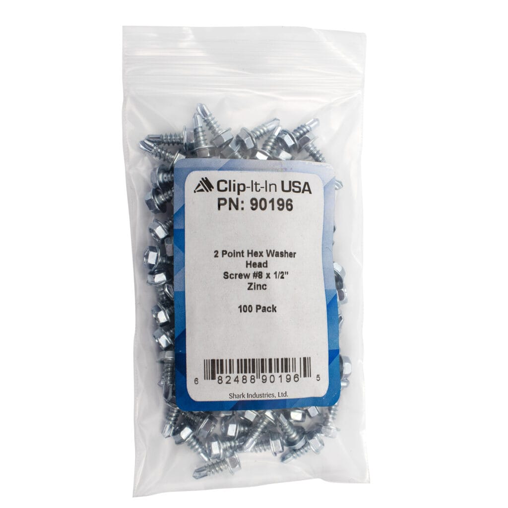 68688 Midwest #14 X 1-1/2\" Hex Washer Head Drill Point Sheet Metal Screw