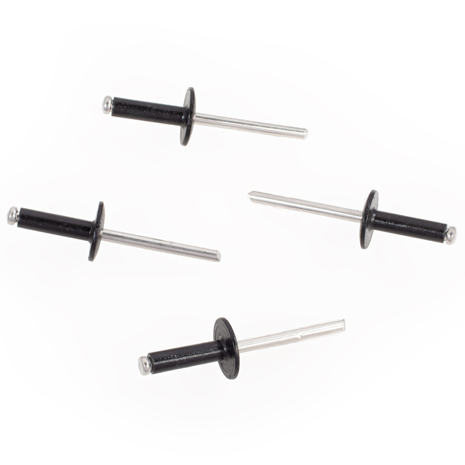 25 PK RivetAluminum Black Ford 388664S100 Shark Industries