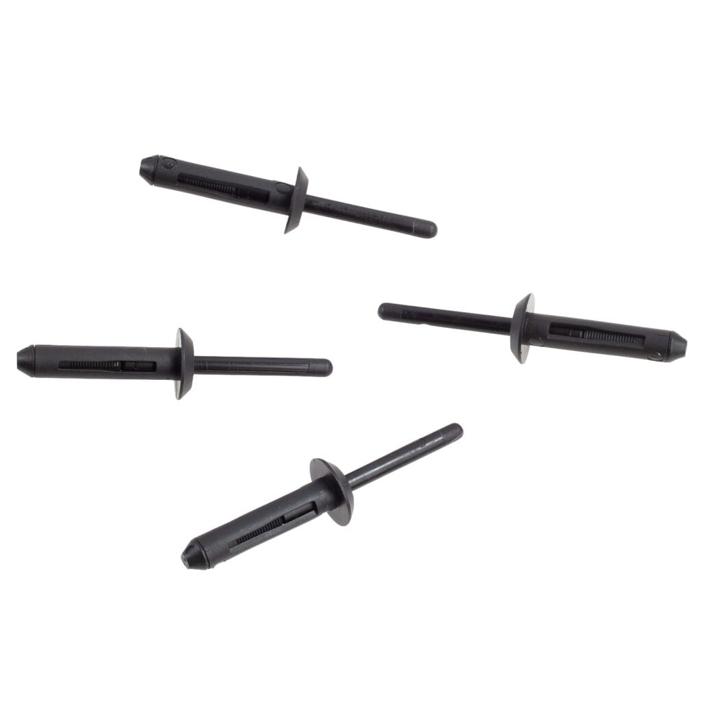 25 PK | Rivet-Nylon Black Type 1- GM 25524005 - Shark Industries