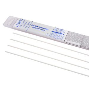 4 PC. Job Pack | Bronze Brazing Rod, Flux Coated, Low Fuming - 3/32" x 14"