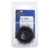 2" Crimped Cup Brush on 1/4" Hex Shaft - .008 Fine Wire - Image 6