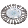 Twist Knot Wire Wheel with 0.020-Gauge Stainless Steel Wire, 7-Inch by 5/8-11NC - Image 5