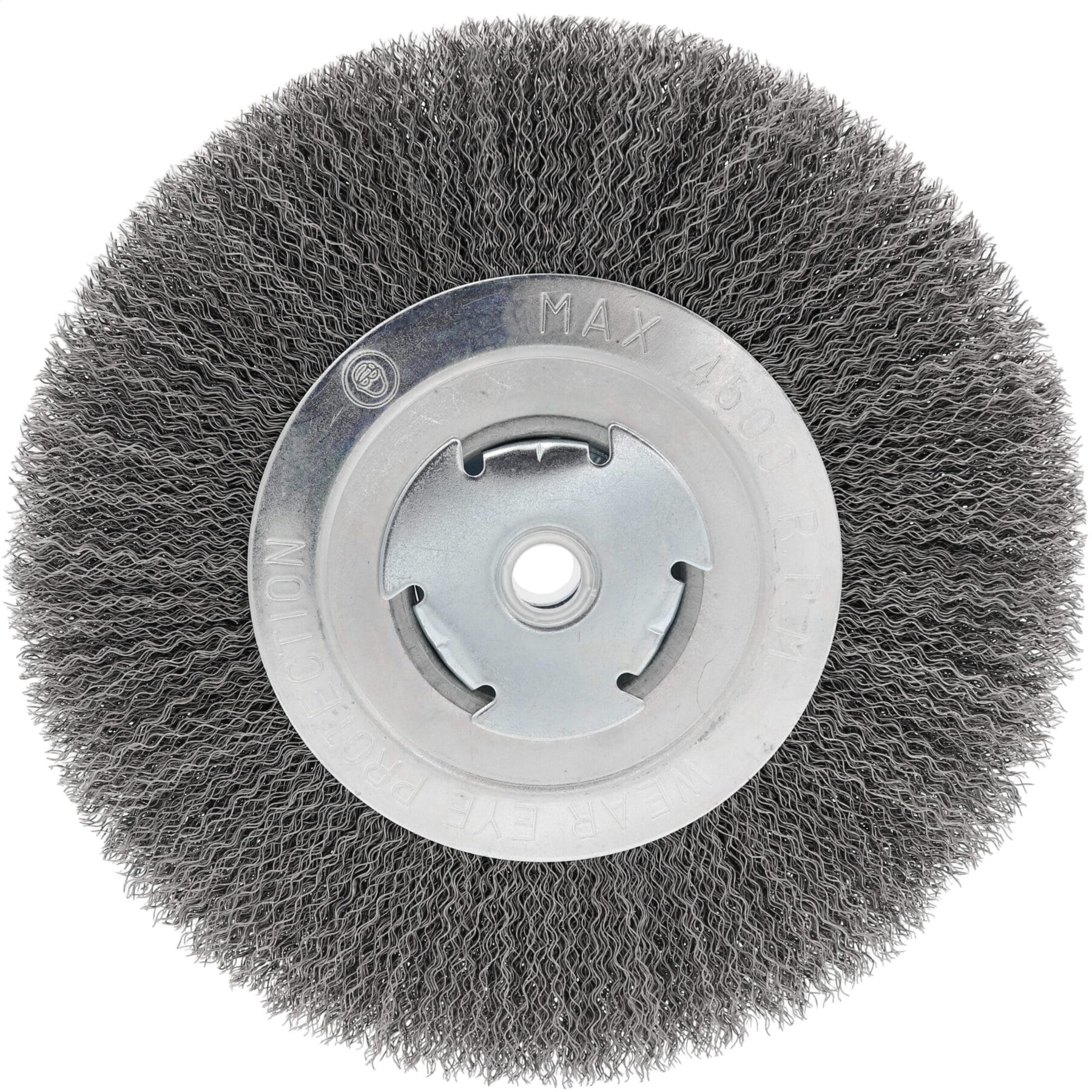 Shark Industries 14057 6inch 5/8-1/2inch Crimped Straight Wire Wheel