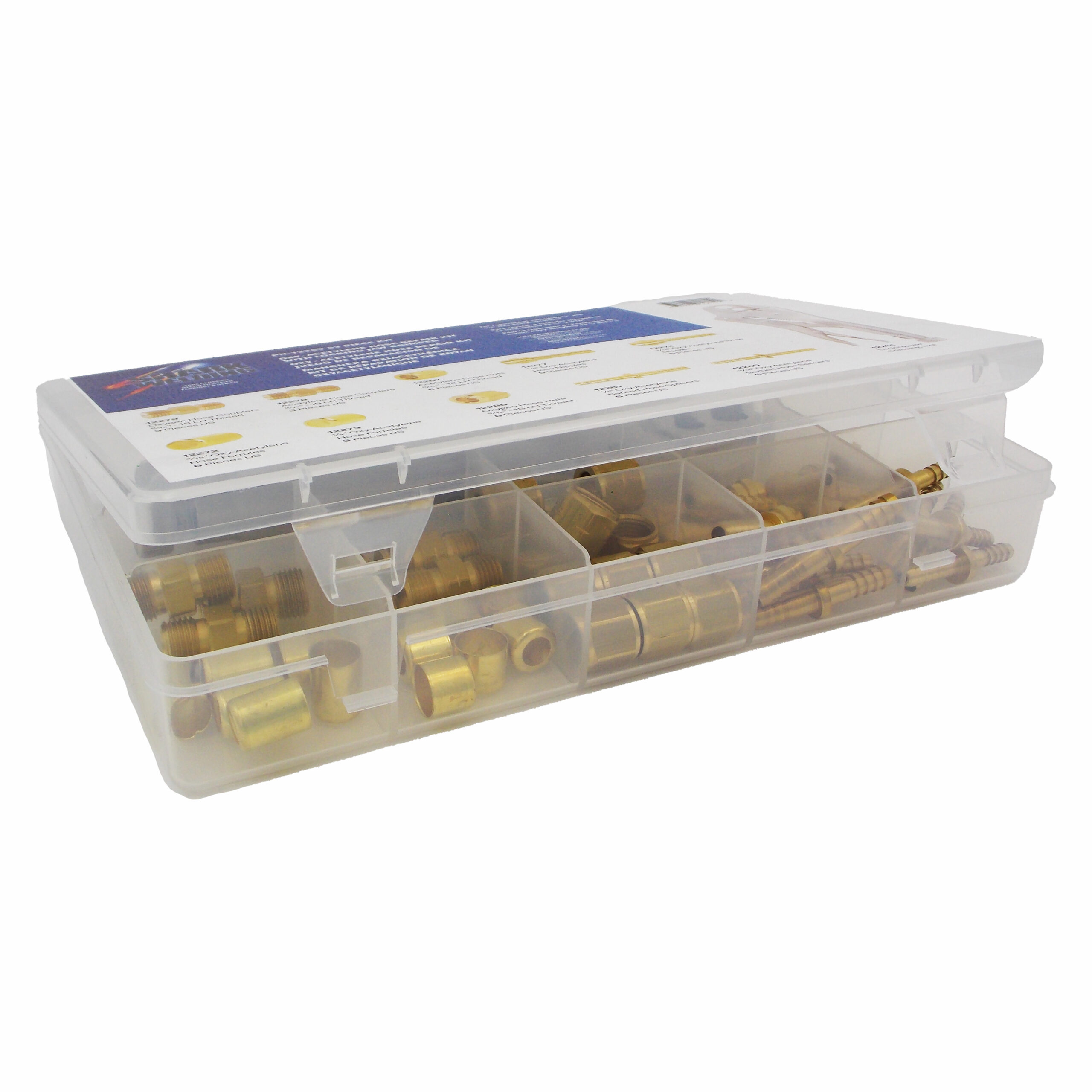 53 PC. Oxy-Acetylene Hose Repair Kit with Locking Jaw Crimper - NEW! - Image 5