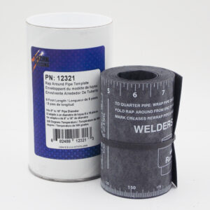 Wrap Around Pipe Template - 4" x 108" (9 Ft.)