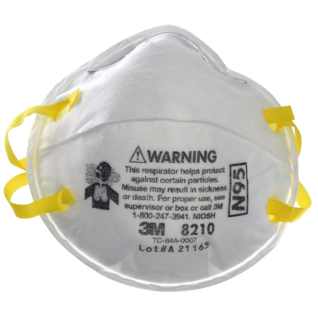 Masques 3M #8210 N95 - Boîte De 20 Pièces - Livraison Gratuite - Neuf (peut Avoir Des Défauts D'usine)