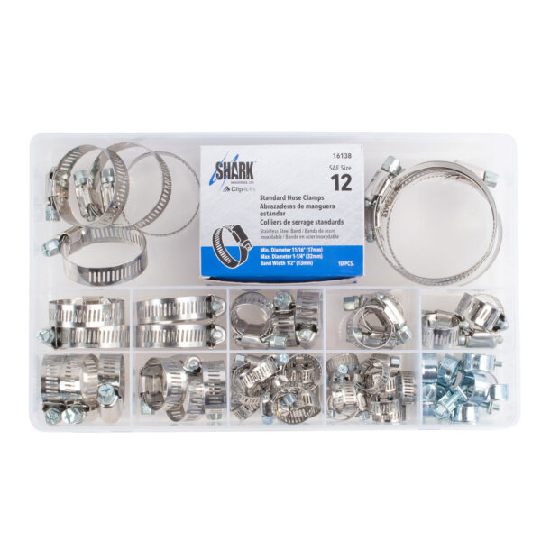 68 Piece Hose Clamp Kit