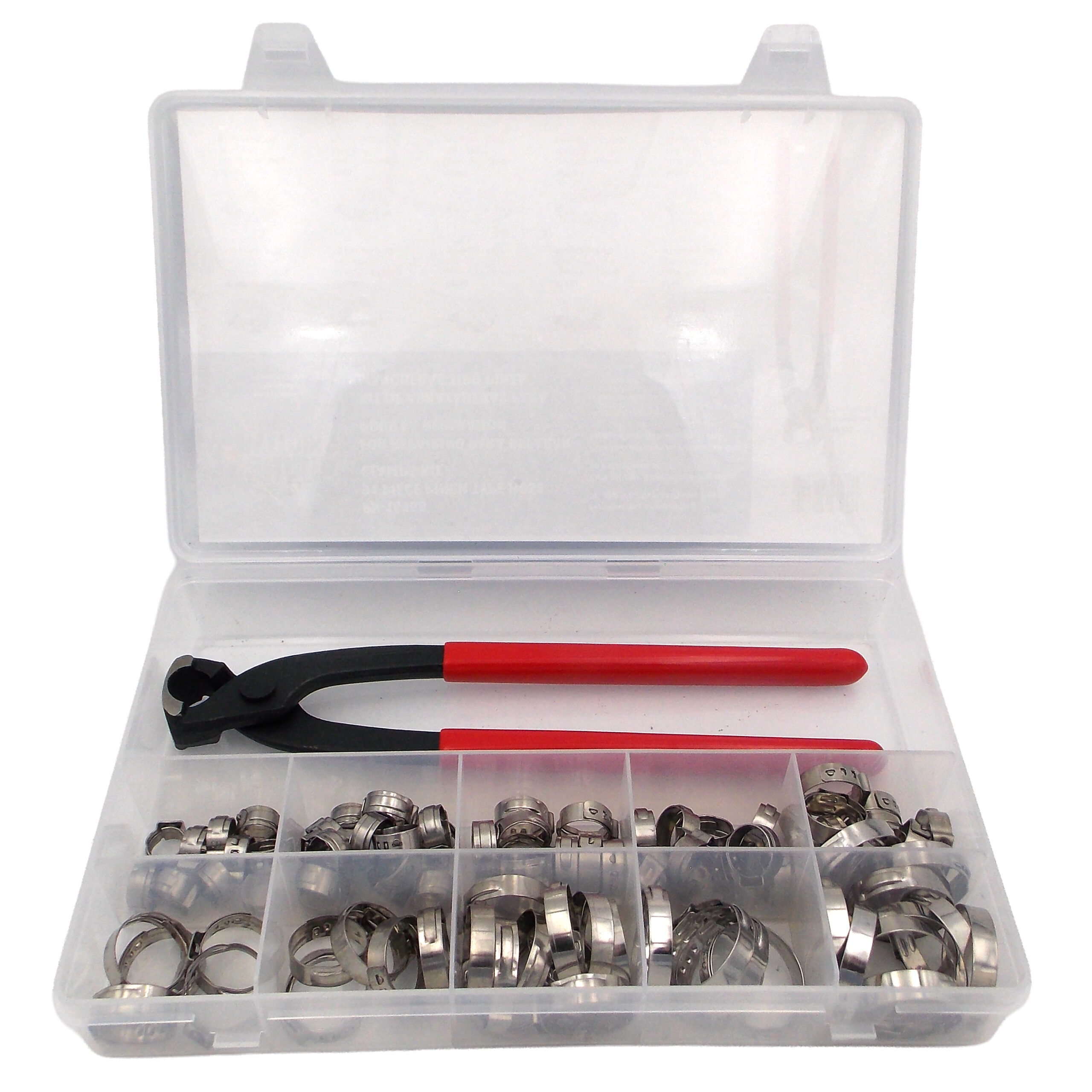 91 PC. Pinch Type Hose Kit - Image 3