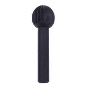 Rotary File made of High Quality Steel - Ball - 1/2" Diameter x 1/4" Mandrel