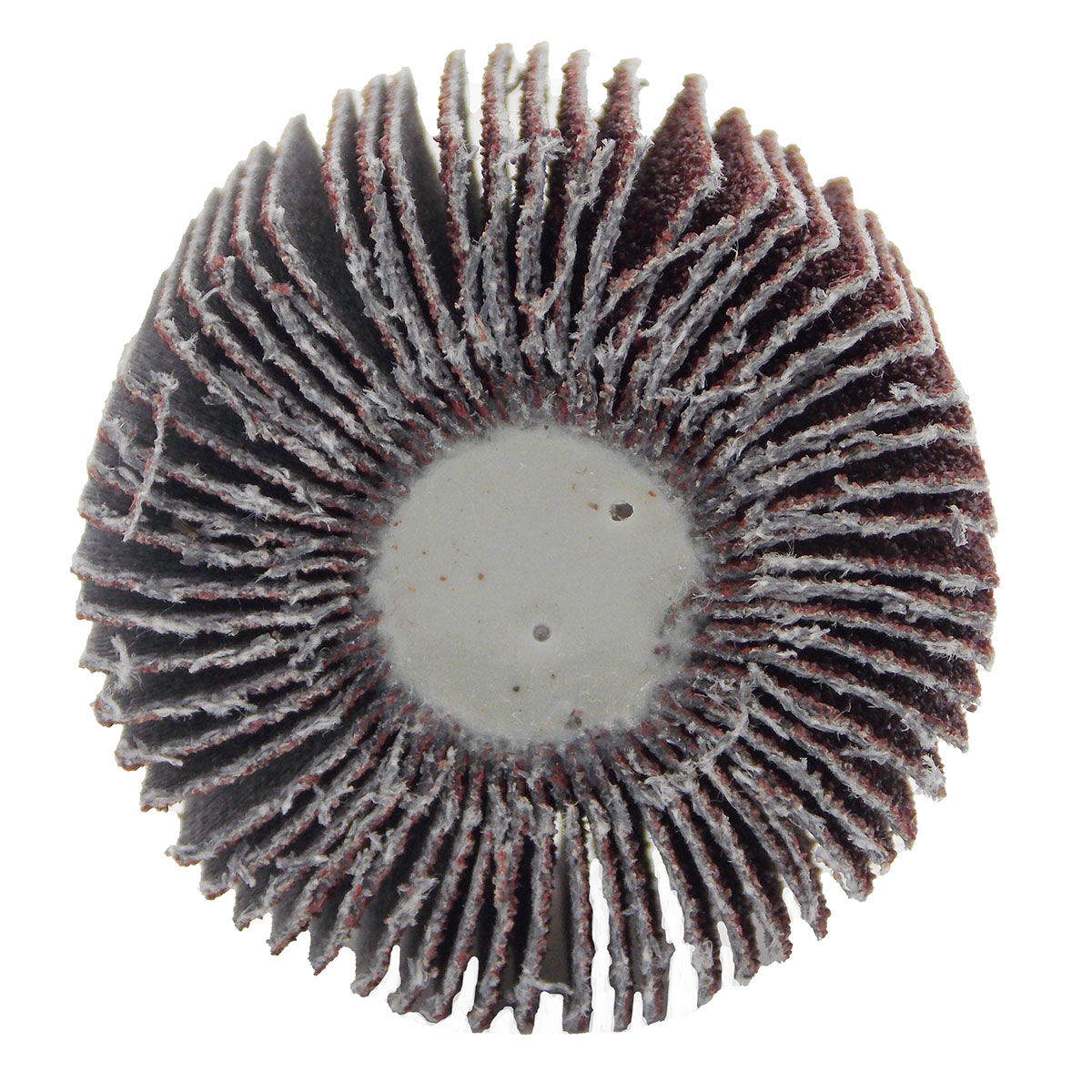 5 PK | Flap Wheel - 1-1/2" x 1" x 1/4"-20 Male Thread - 60 Grit - Image 2