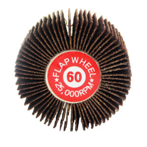 5 PK | Flap Wheel - 2" x 1" x 1/4"-20 Male Thread - 60 Grit