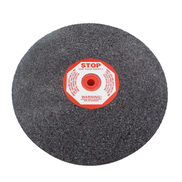 Bench Seat Grinding Wheel - Size 10" x 1" Thick x 1-1/4" Arbor - 24 Grit - Aluminum Oxide - Image 3