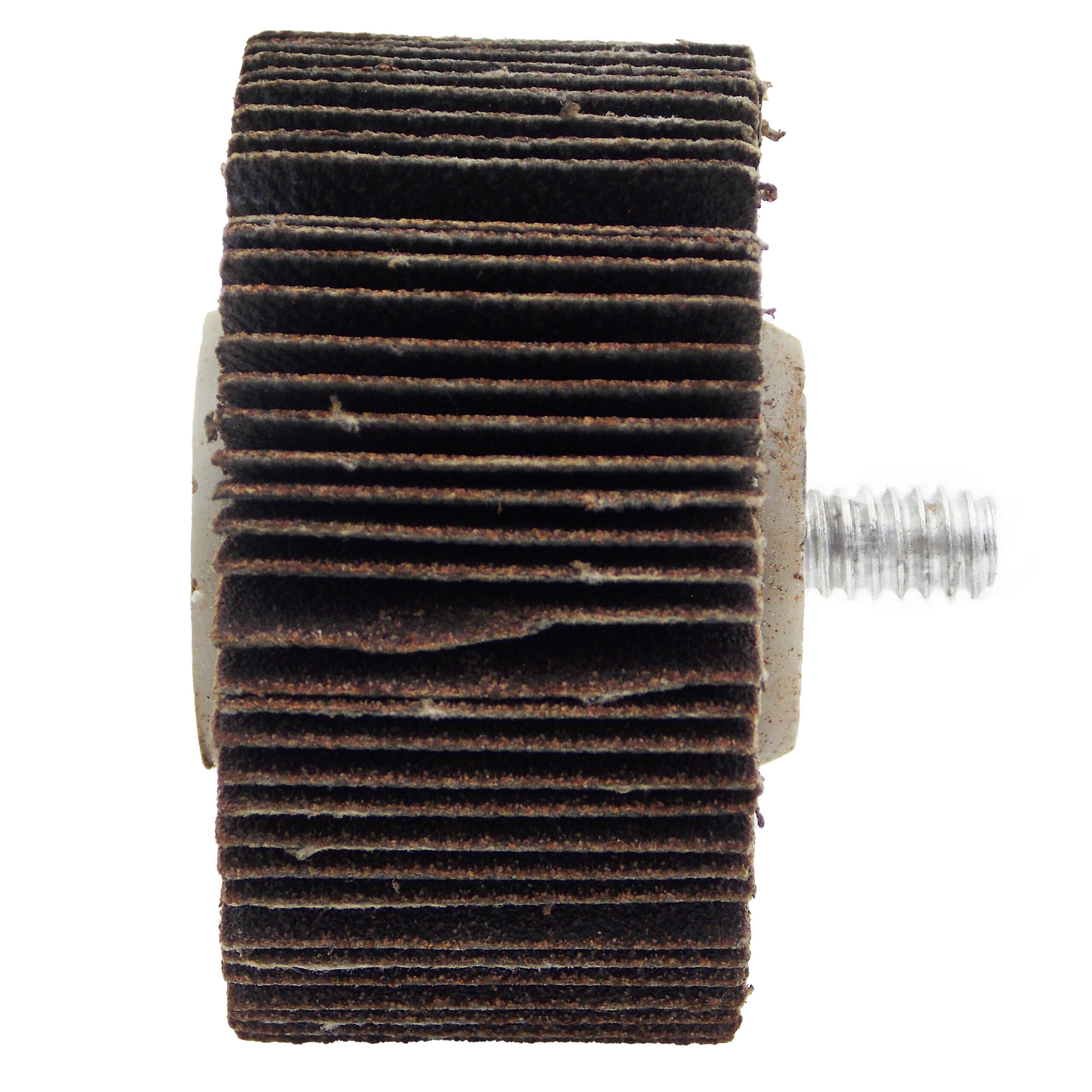 5 PK | Flap Wheel - 2" x 1" x 1/4"-20 Male Thread - 120 Grit - Image 3