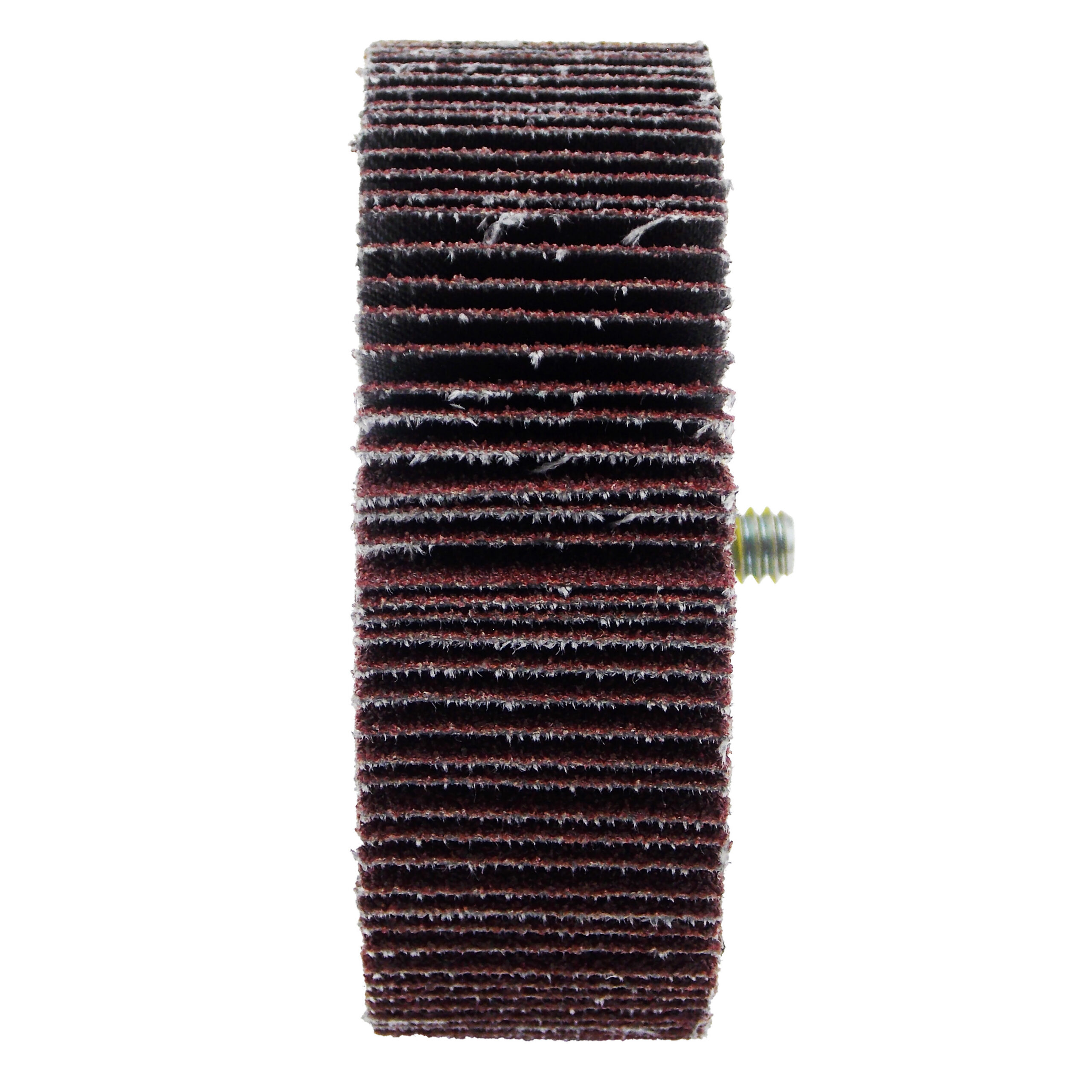 5 PK | Flap Wheel - 3" x 1/2" x 1/4"-20 Male Thread - 60 Grit - Image 3